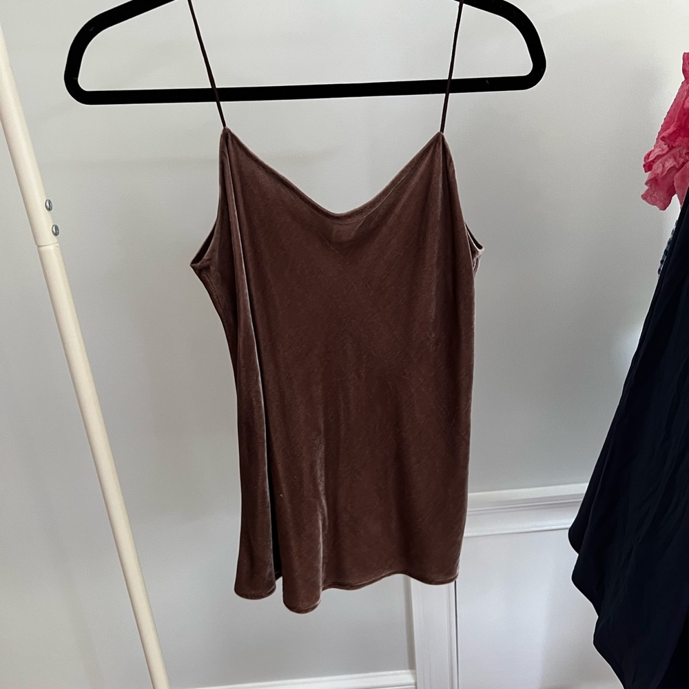 Vince velvet-like cami